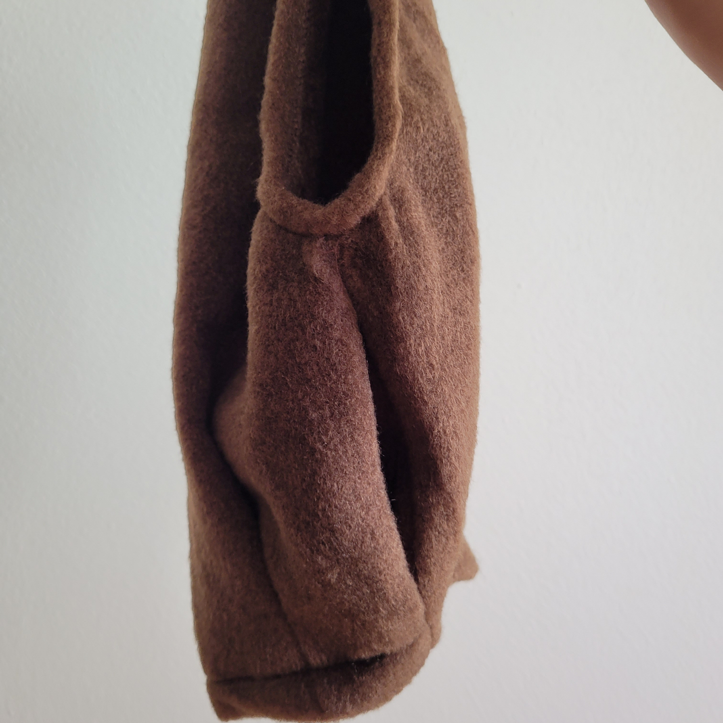 Kuschelweste offen