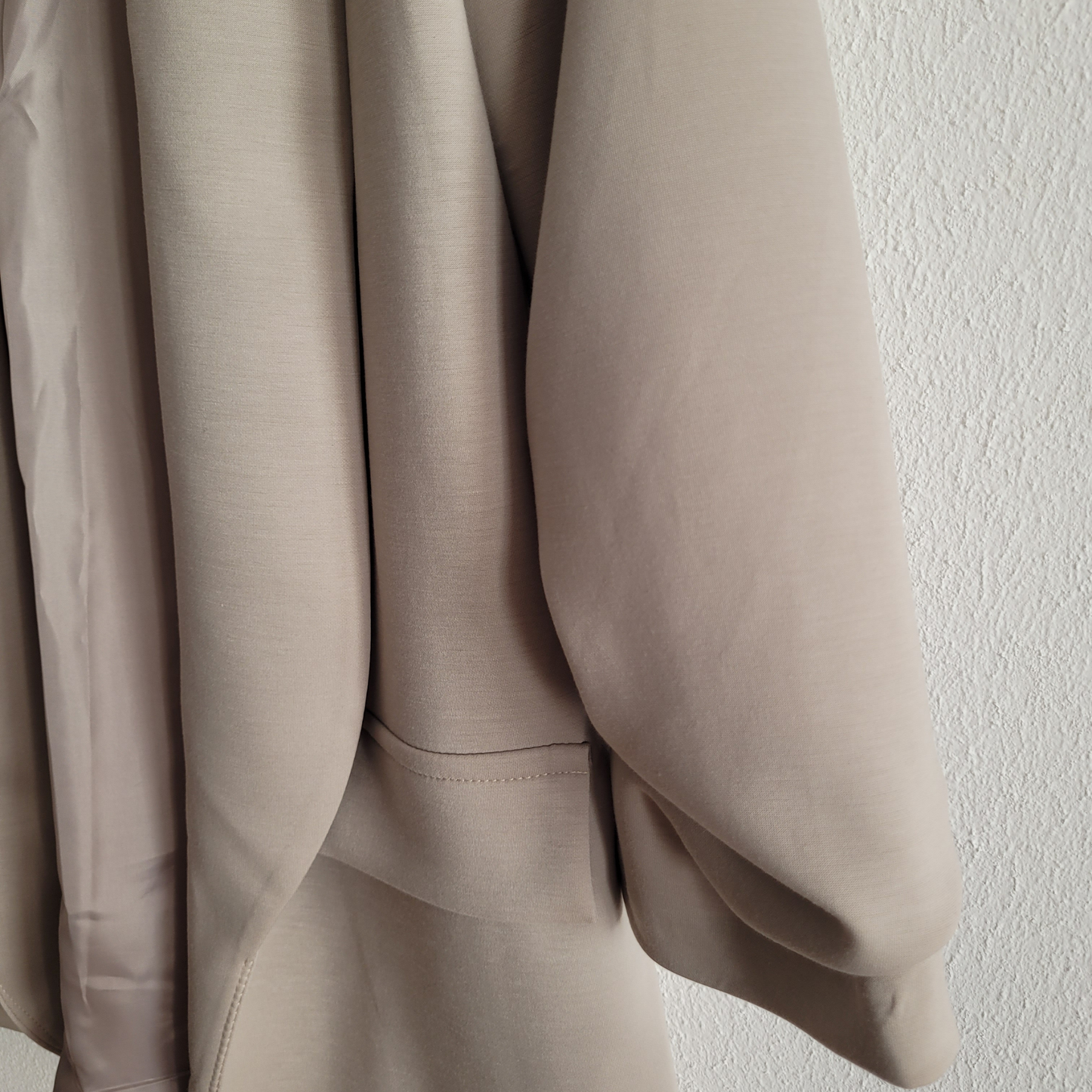 Jersey Blazer gerafft