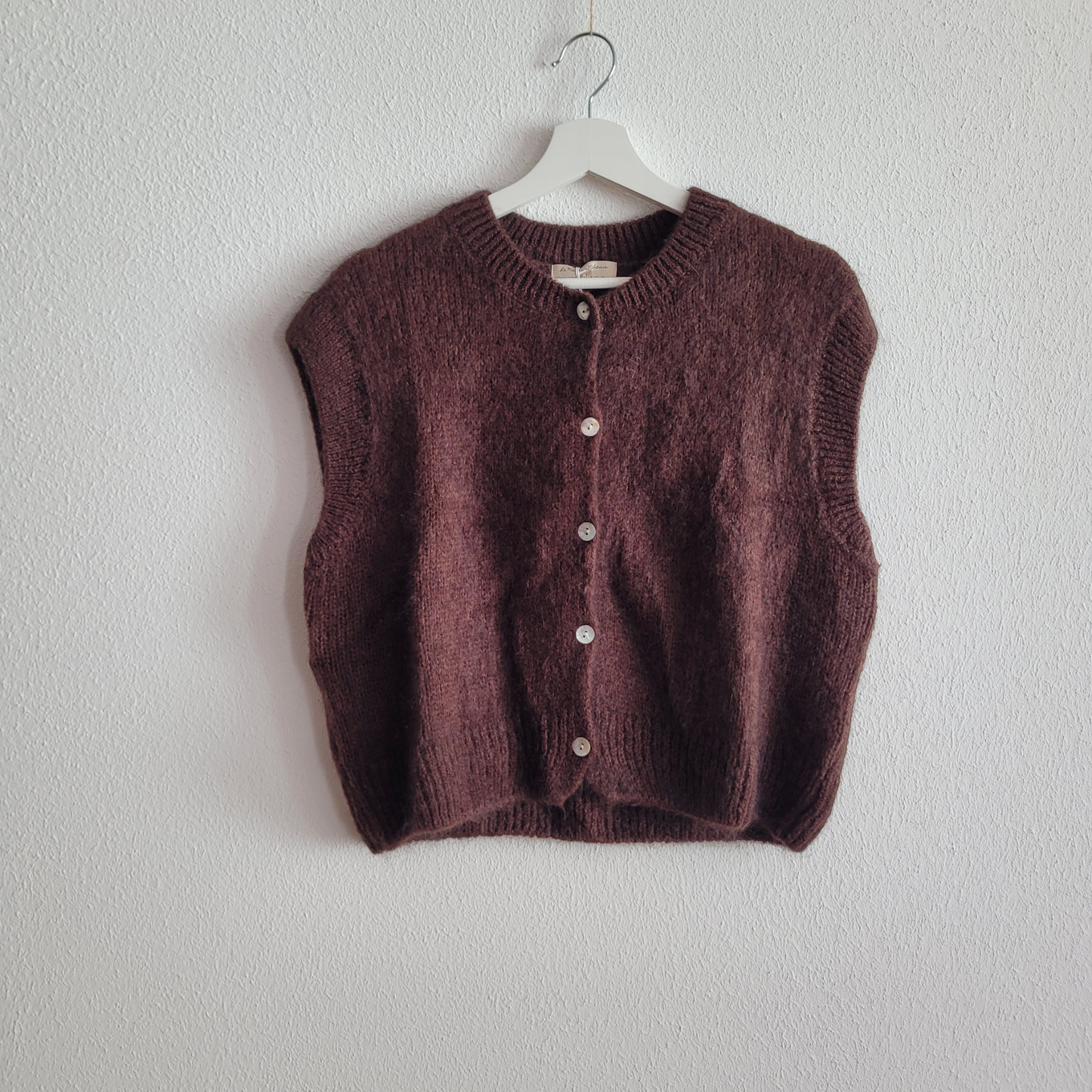 Weste mit Mohair