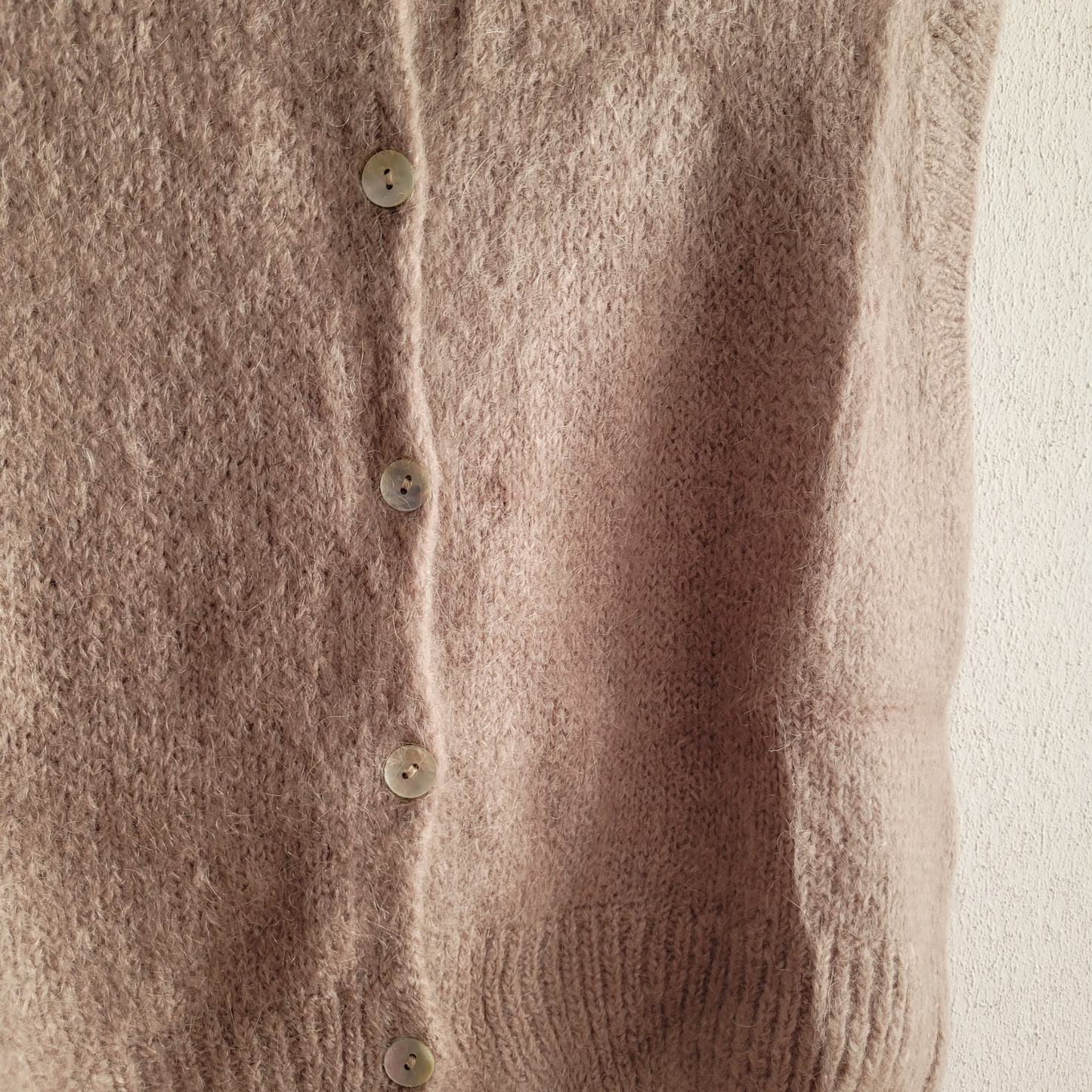 Weste mit Mohair