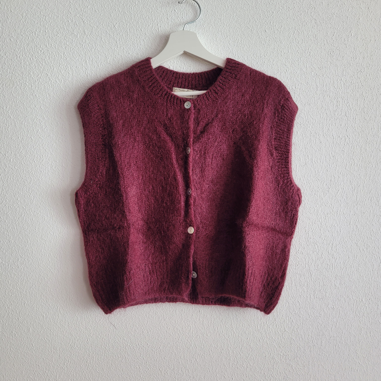 Weste mit Mohair