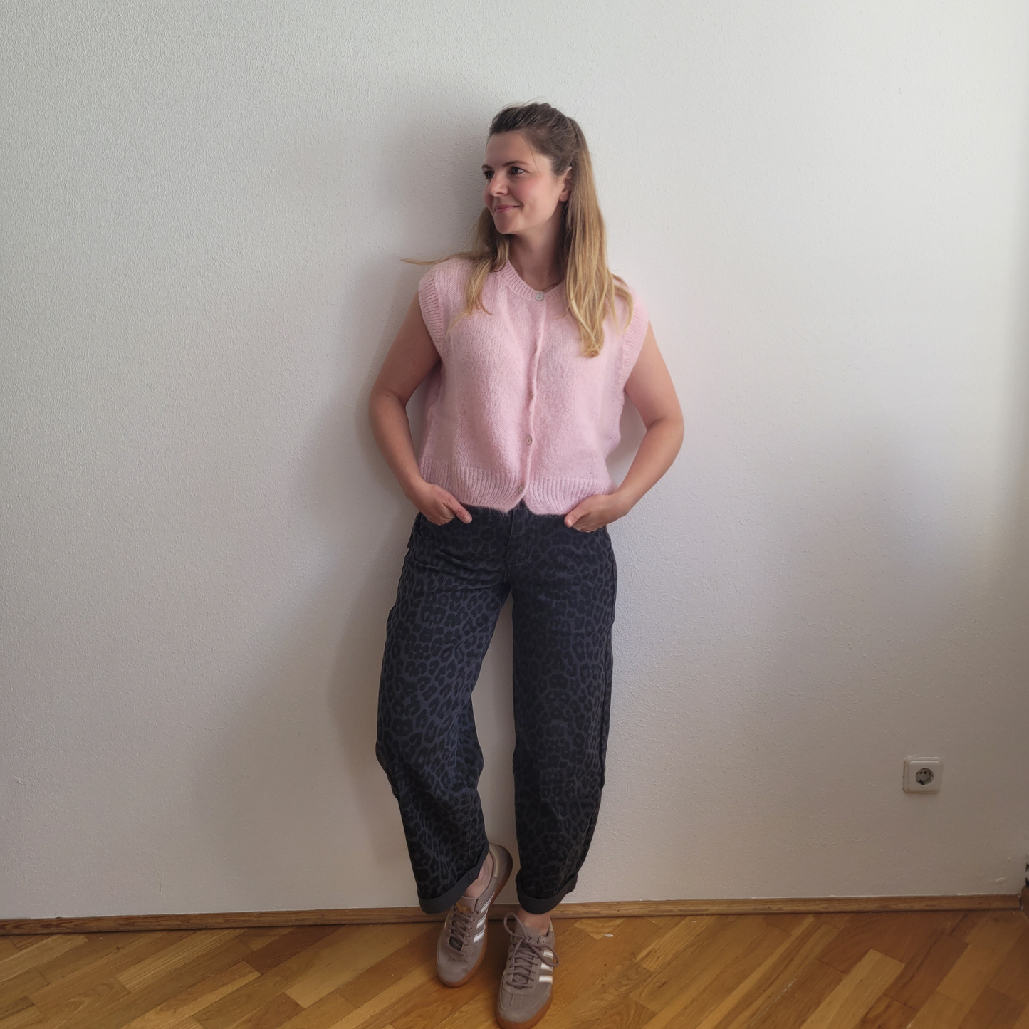 Weste mit Mohair