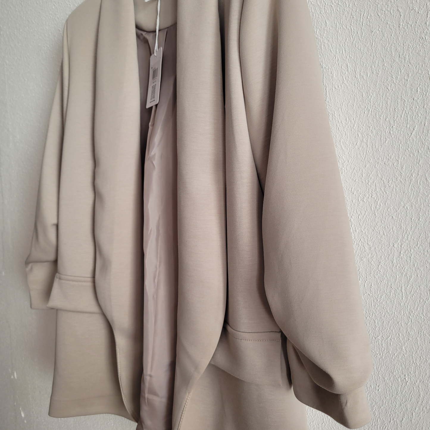 Jersey Blazer gerafft