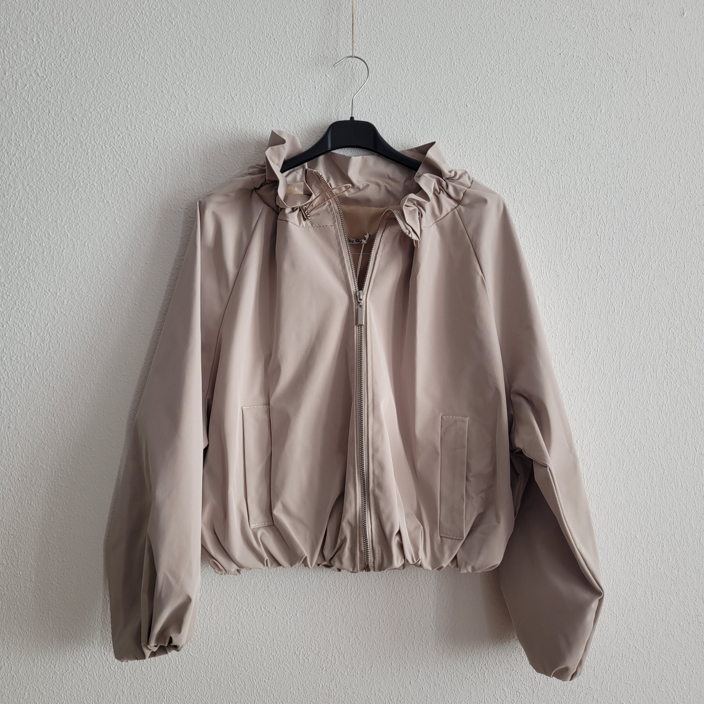 Geraffte Jacke superleicht