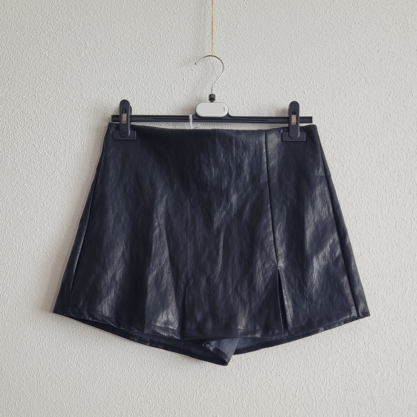 Leder Skort Shiny (Kunstleder)